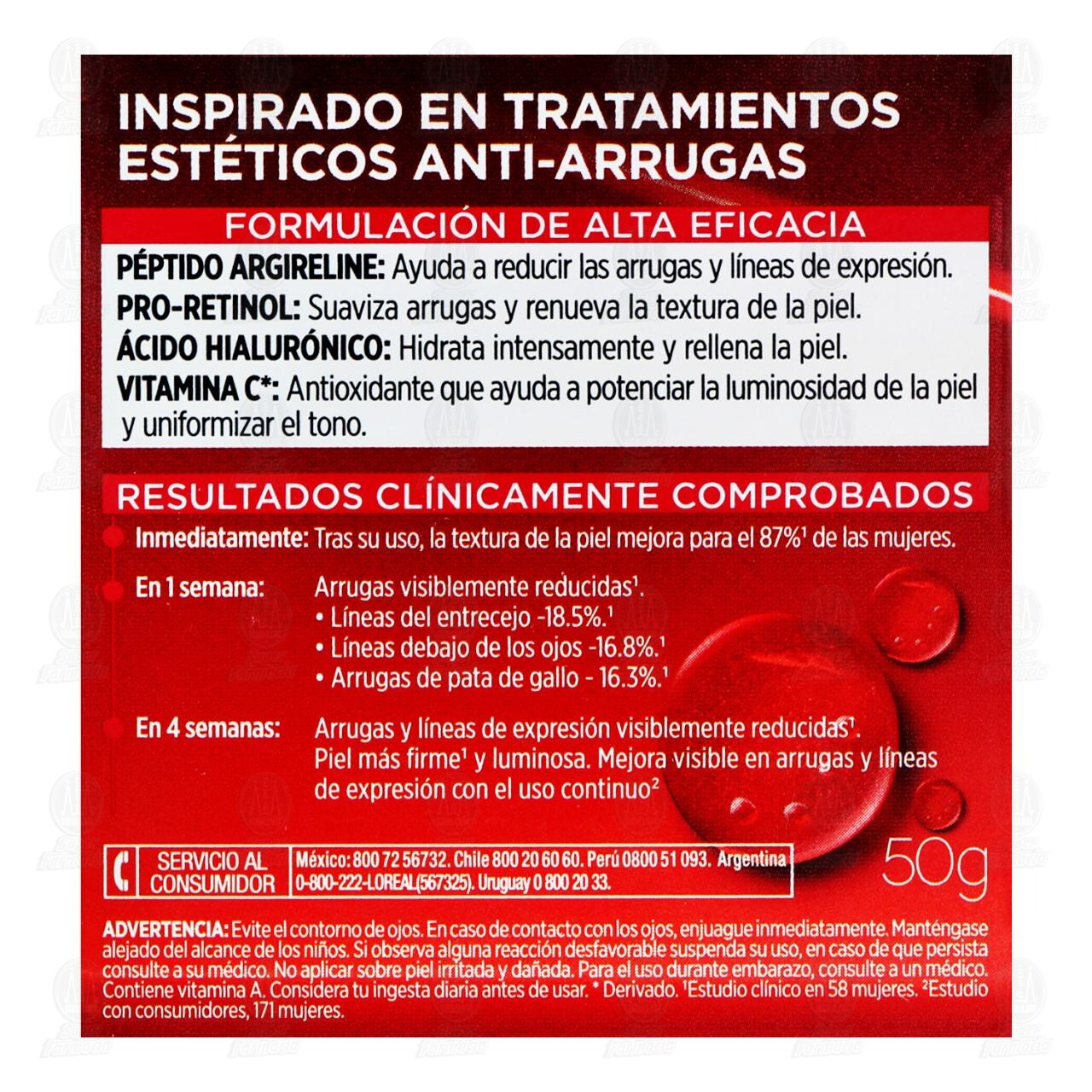 Crema L'Or&eacute;al Revitalift Laser D&iacute;a, 50 ml. image number 2