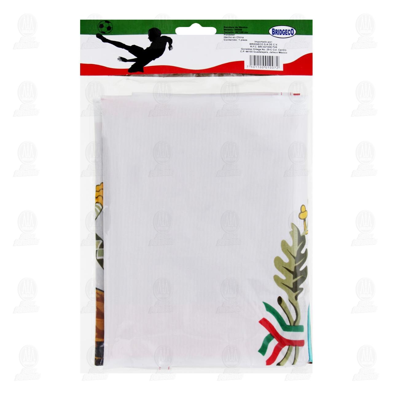 Bandera de Mexico Bridgeco, 1 pz. image number 1