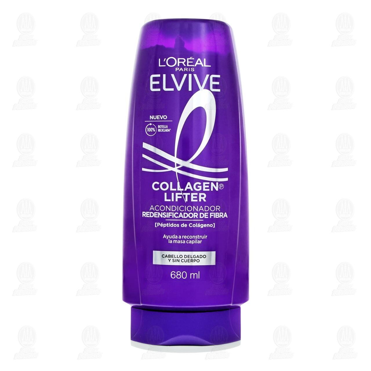 Acondicionador Elvive Collagen Lifter Redensificador de Fibra, 680 ml. image number 1