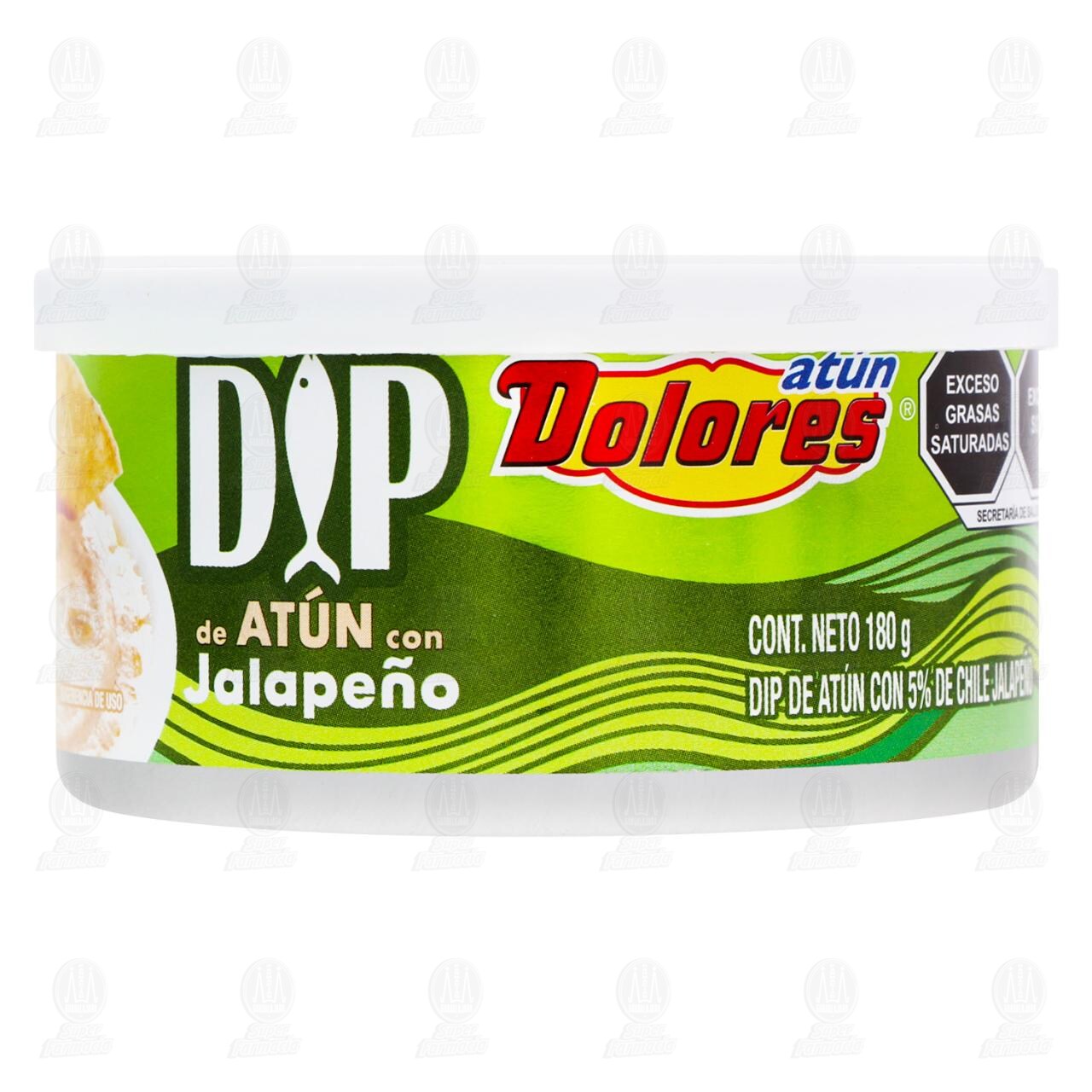 Dip de At&uacute;n Dolores con Jalape&ntilde;o, 180 gr. image number 0