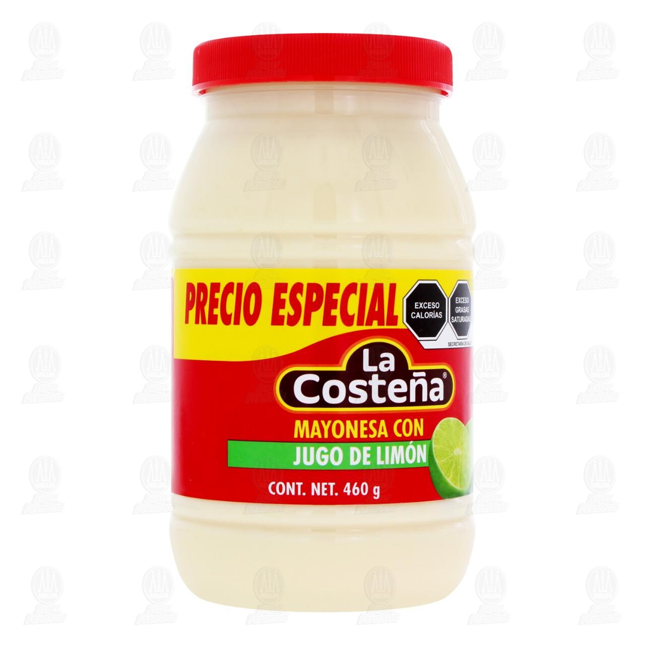 Mayonesa La Coste&ntilde;a con Jugo de Lim&oacute;n, 460 gr.