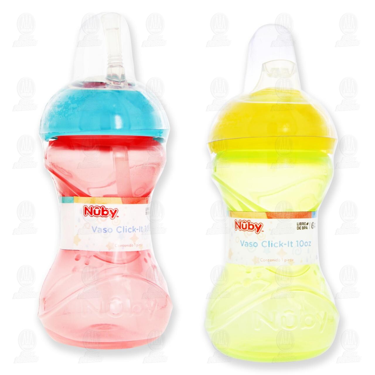 Vaso Entrenador Nuby Click-It Varios Colores, 1 pz. image number 2