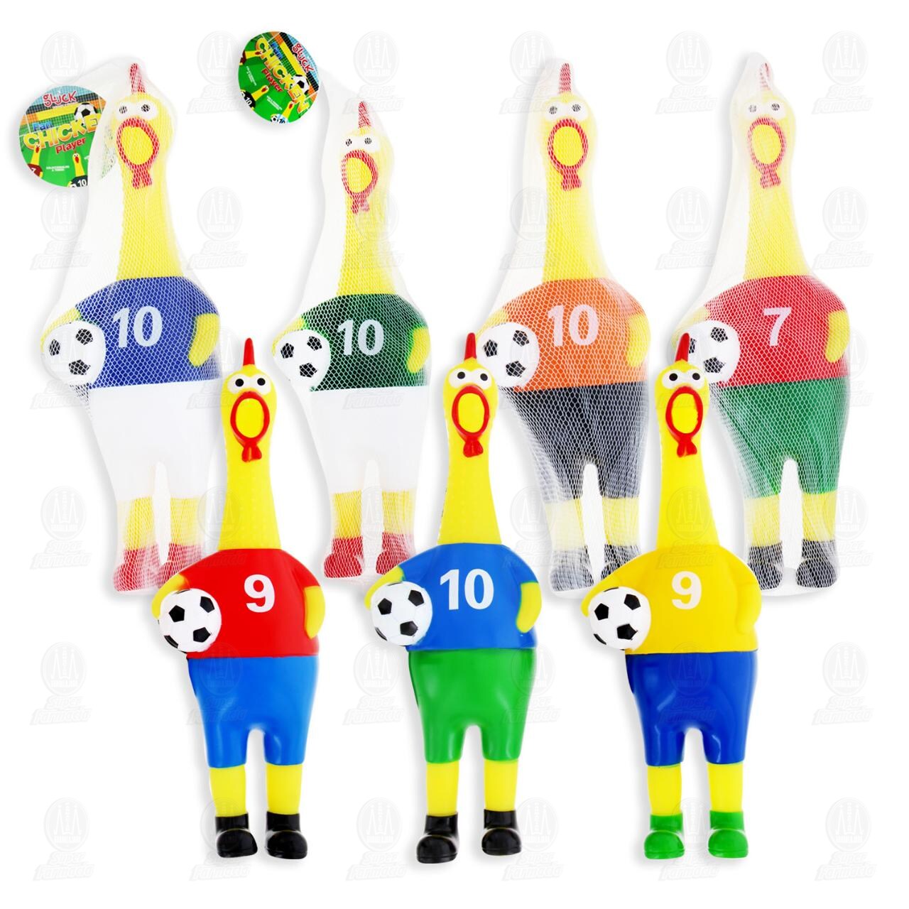 Juguete Gluck Fan Chicken Player Varios Modelos, 1 pz. image number 2