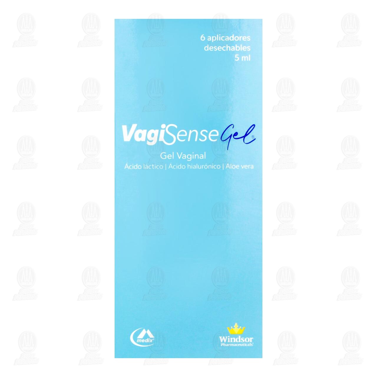 Vagisense Gel 5ml, 6 Aplicadores. image number 1