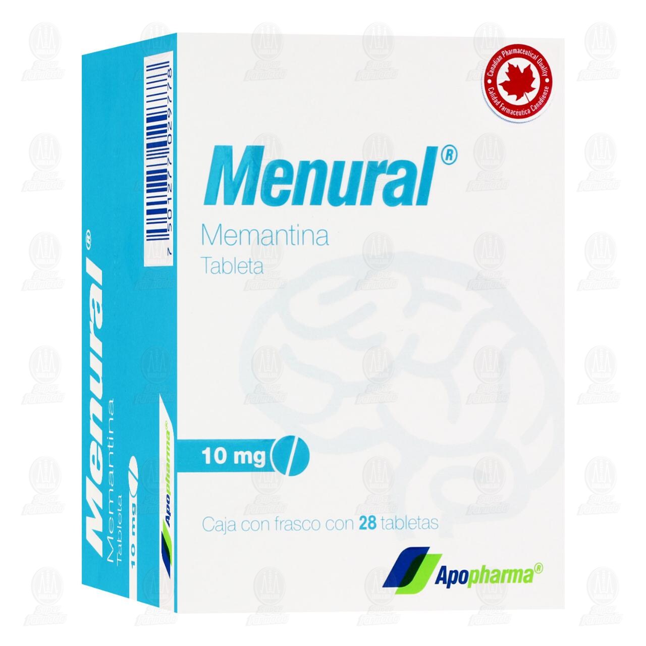 Menural 10 mg, 28 Tabletas. image number 0