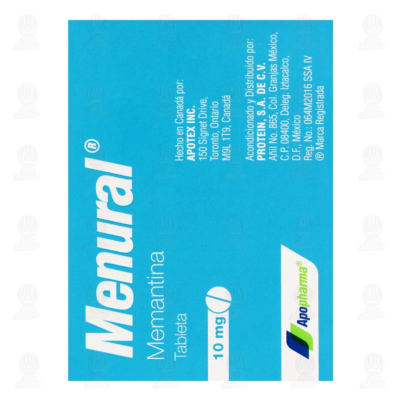 Menural 10 mg, 28 Tabletas. image number 3
