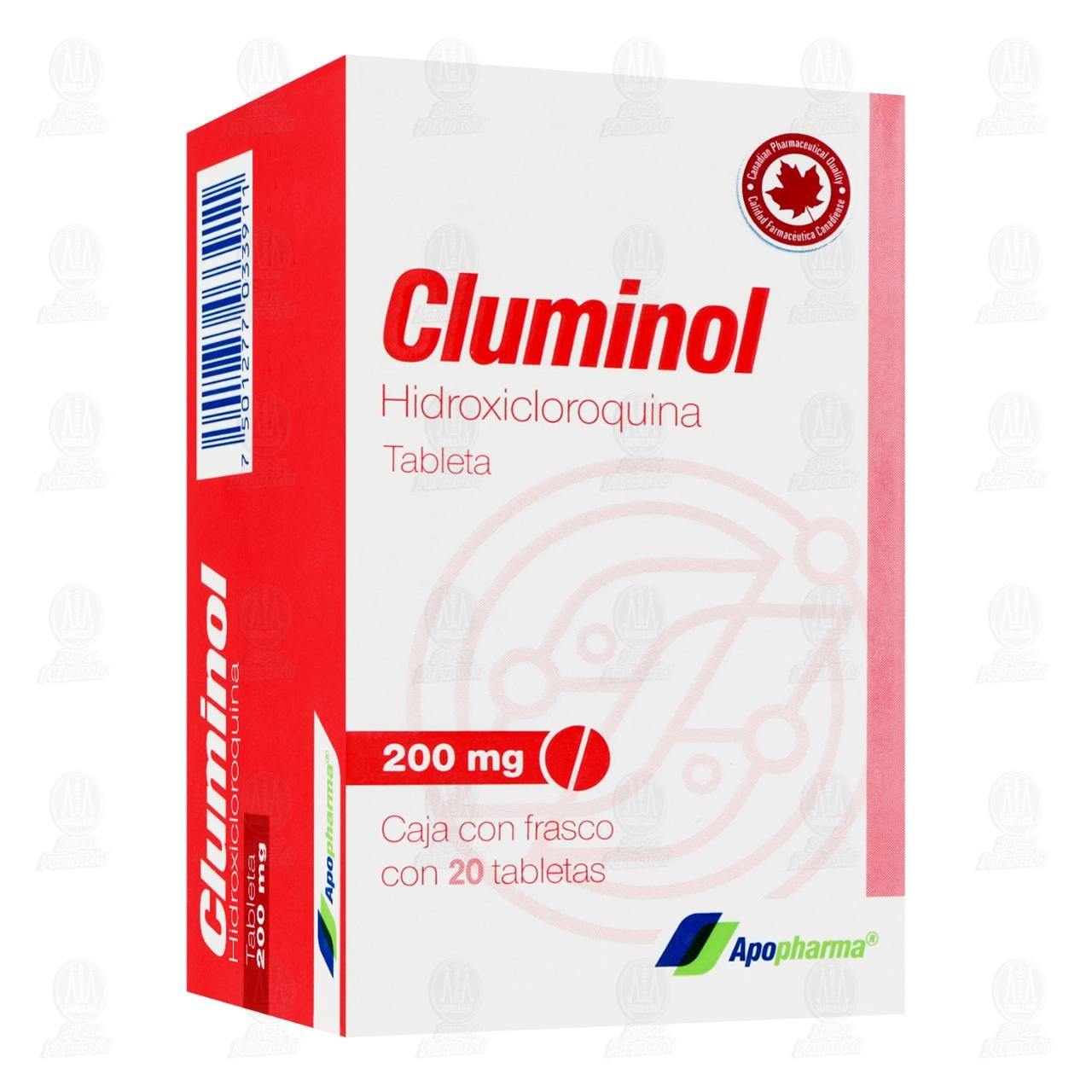 Cluminol 200 mg, 20 Tabletas.
