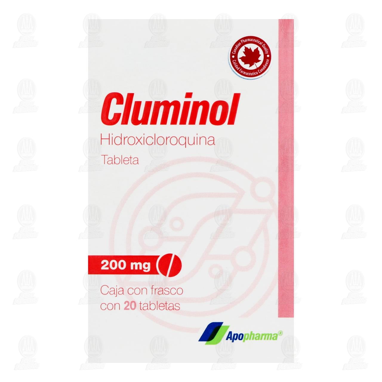 Cluminol 200 mg, 20 Tabletas. image number 1