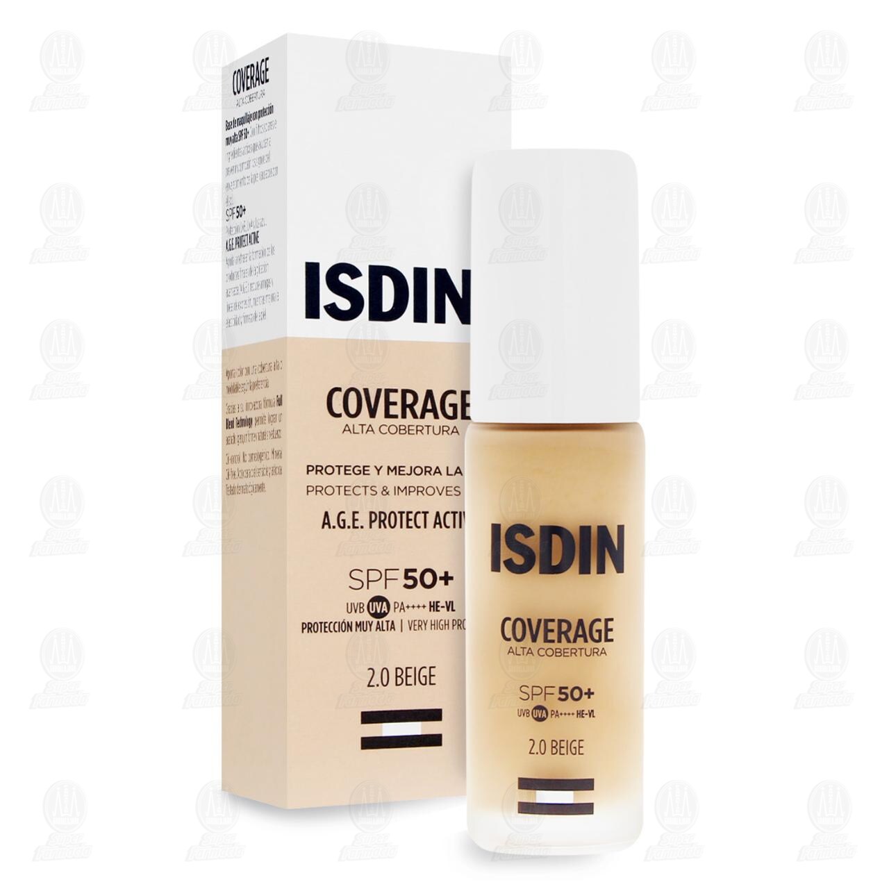 Isdin Coverage 2.0 Beige SPF 50+, 30 gr. image number 2
