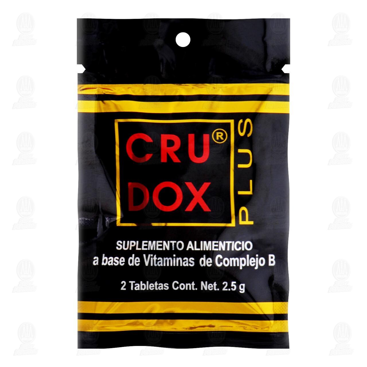 Crudox Plus, 2 Tabletas.