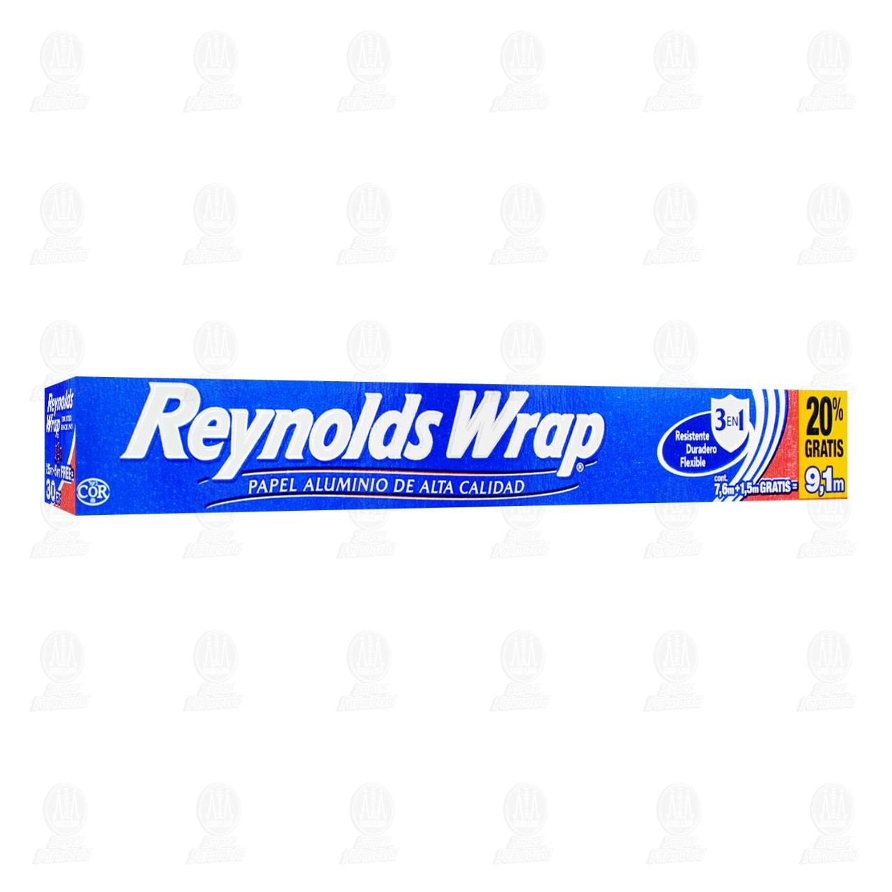 Papel Aluminio Reynolds Wrap 9.1 m, 1 pz.