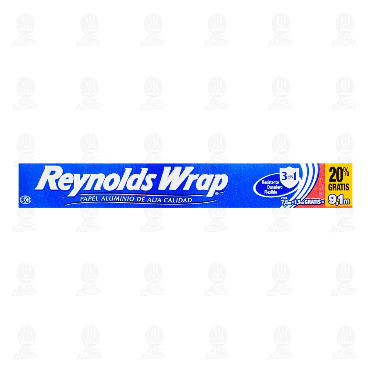 Papel Aluminio Reynolds Wrap 9.1 m, 1 pz. image number 1