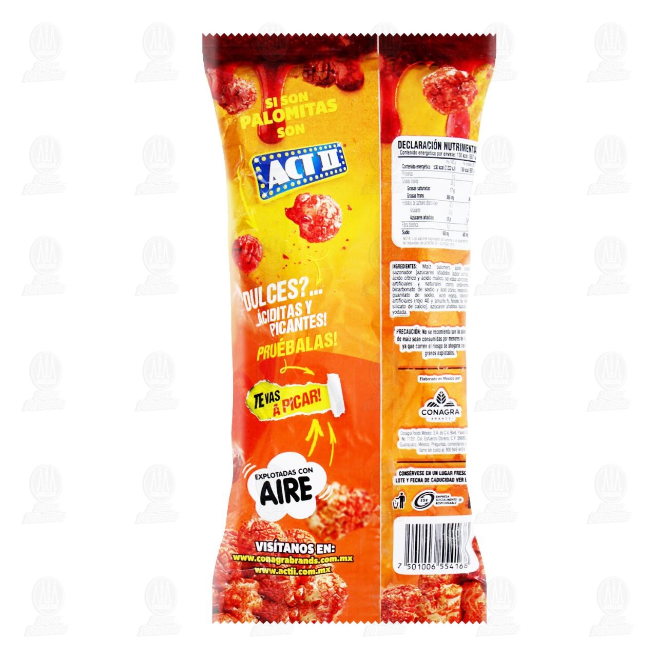 Palomitas Act II Sabor X-Amoy, 25 gr. image number 1