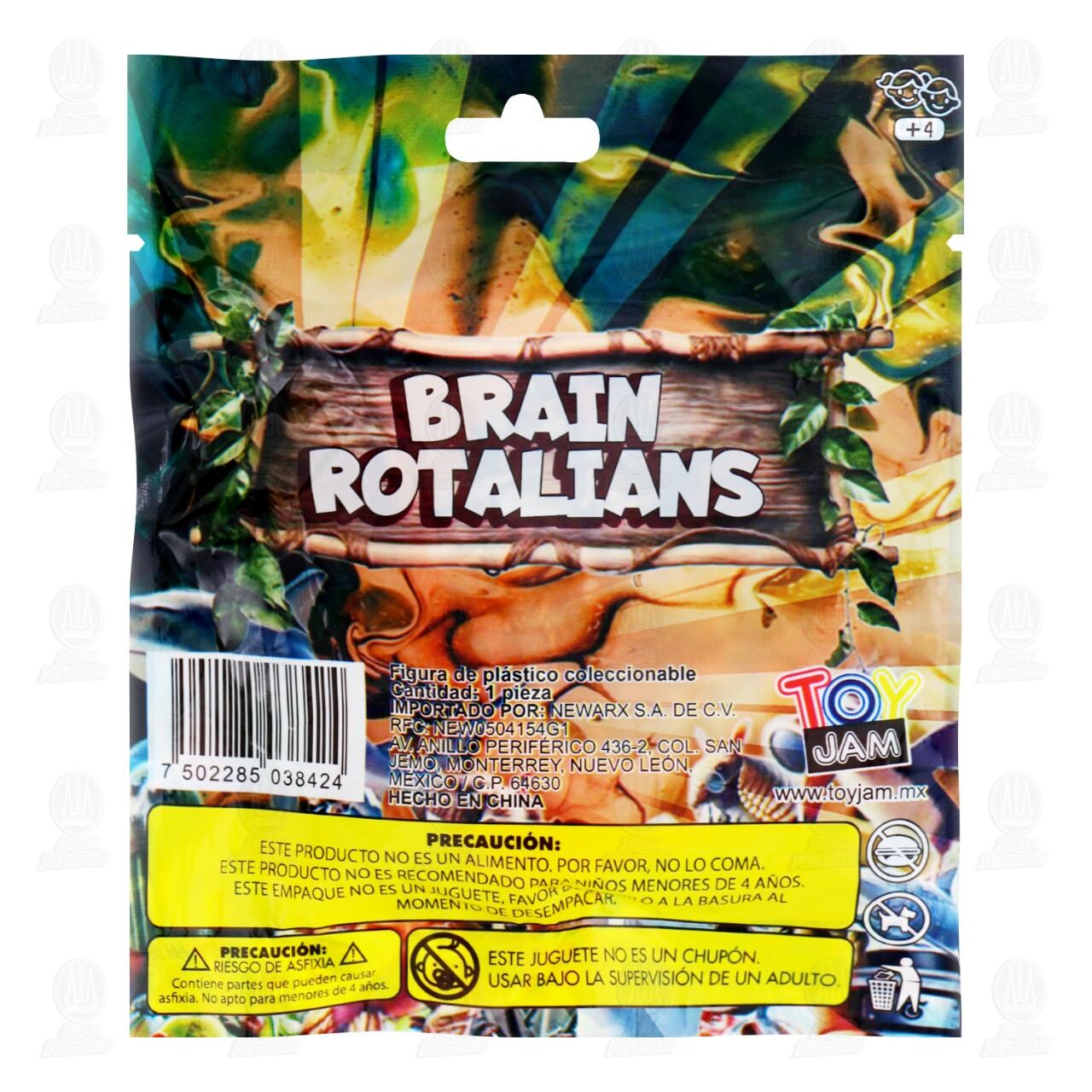 Figura Coleccionable Toy Jam Brain Rotalians, 1 pz. image number 1