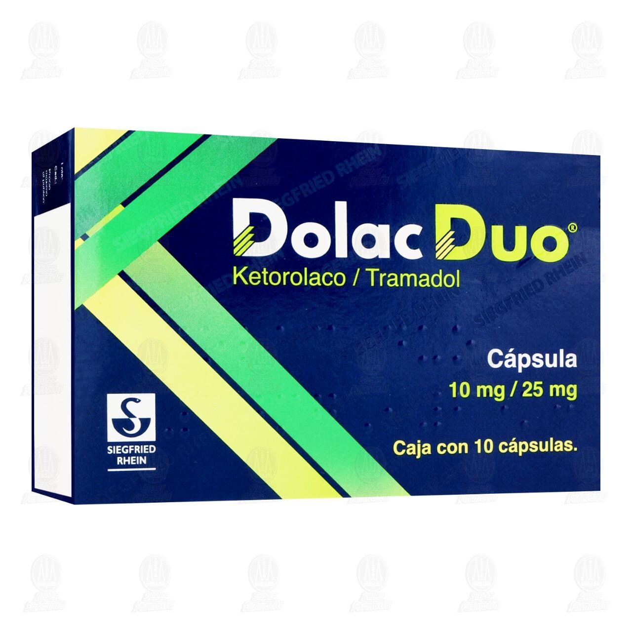 Dolac Duo 10mg/25mg, 10 C&aacute;psulas. image number 0
