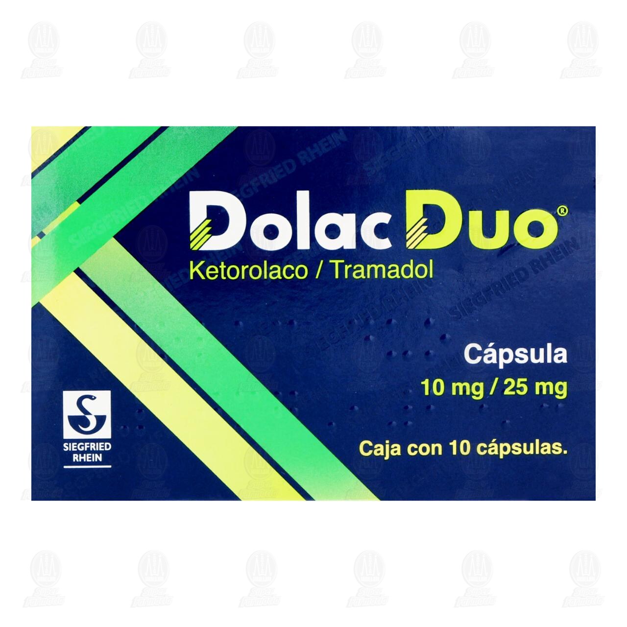 Dolac Duo 10mg/25mg, 10 C&aacute;psulas. image number 1