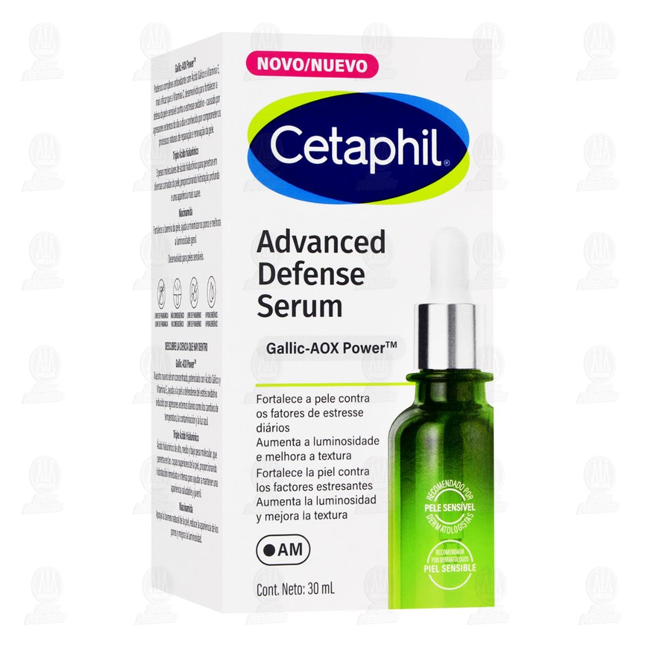 Cetaphil Advanced Defense Serum Antioxidante Facial de D&iacute;a, 30 ml.