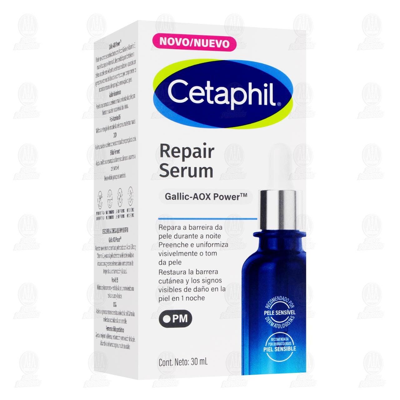 Cetaphil Repair S&eacute;rum Facial de Noche, 30 ml. image number 0