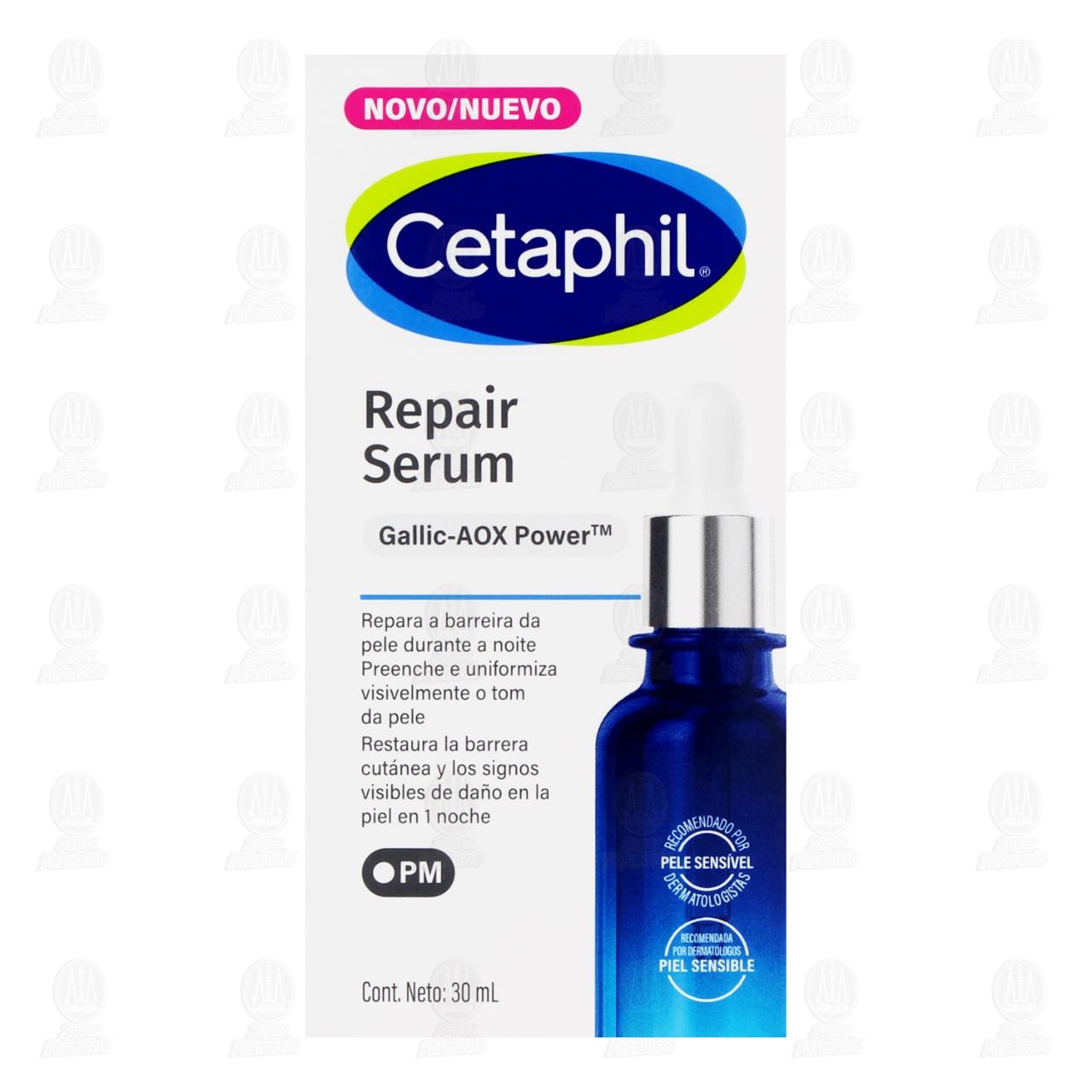Cetaphil Repair S&eacute;rum Facial de Noche, 30 ml. image number 1