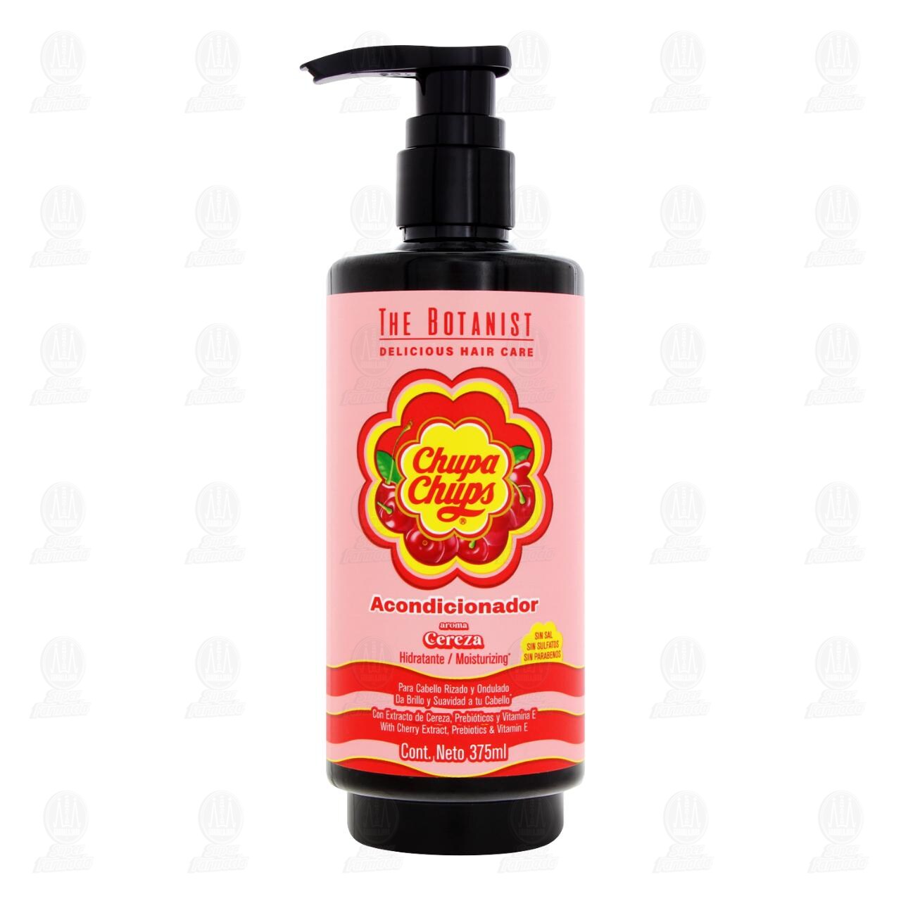 Acondicionador The Botanist Chupa Chups Cereza, 375 ml. image number 1