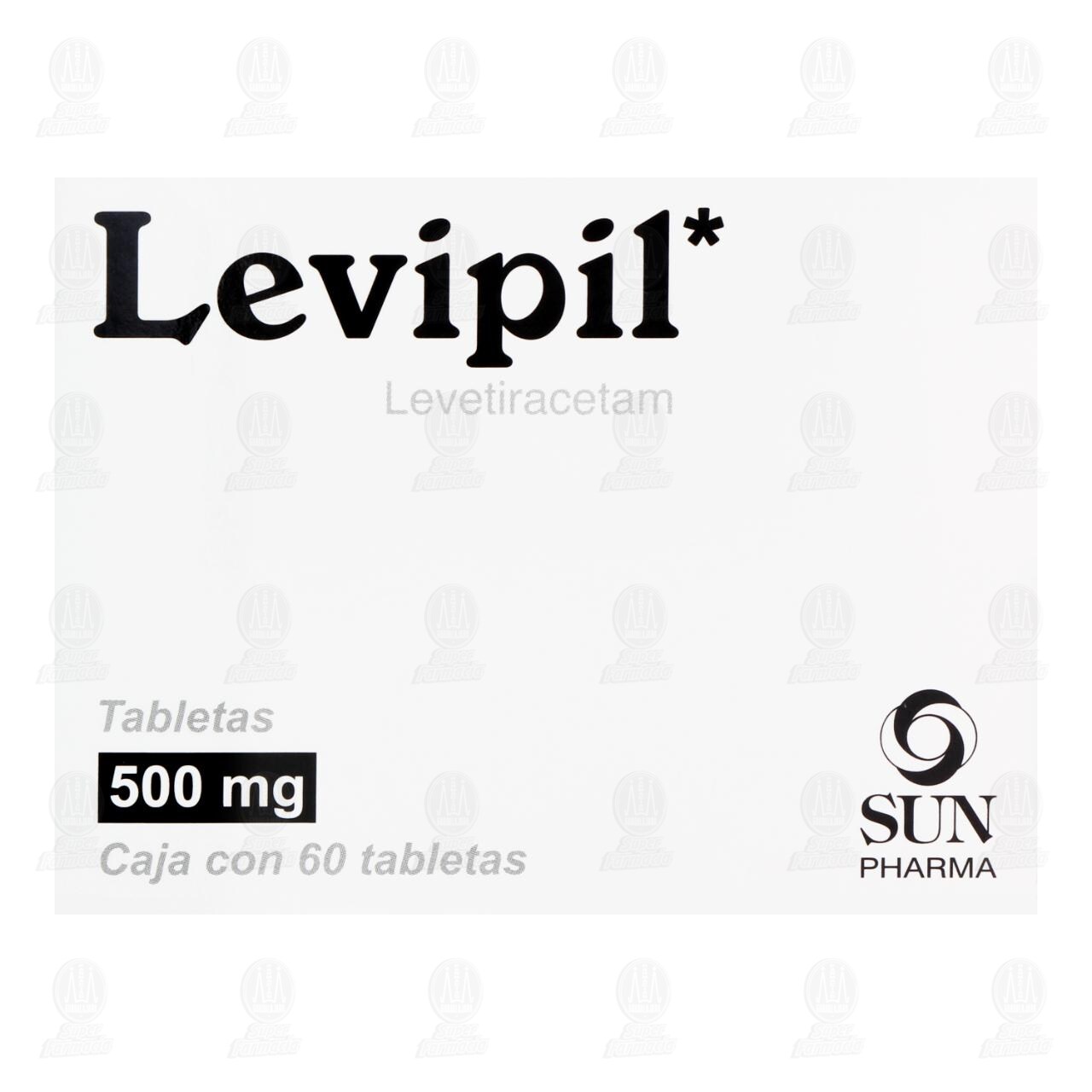 Levipil 500 mg, 60 Tabletas. image number 1