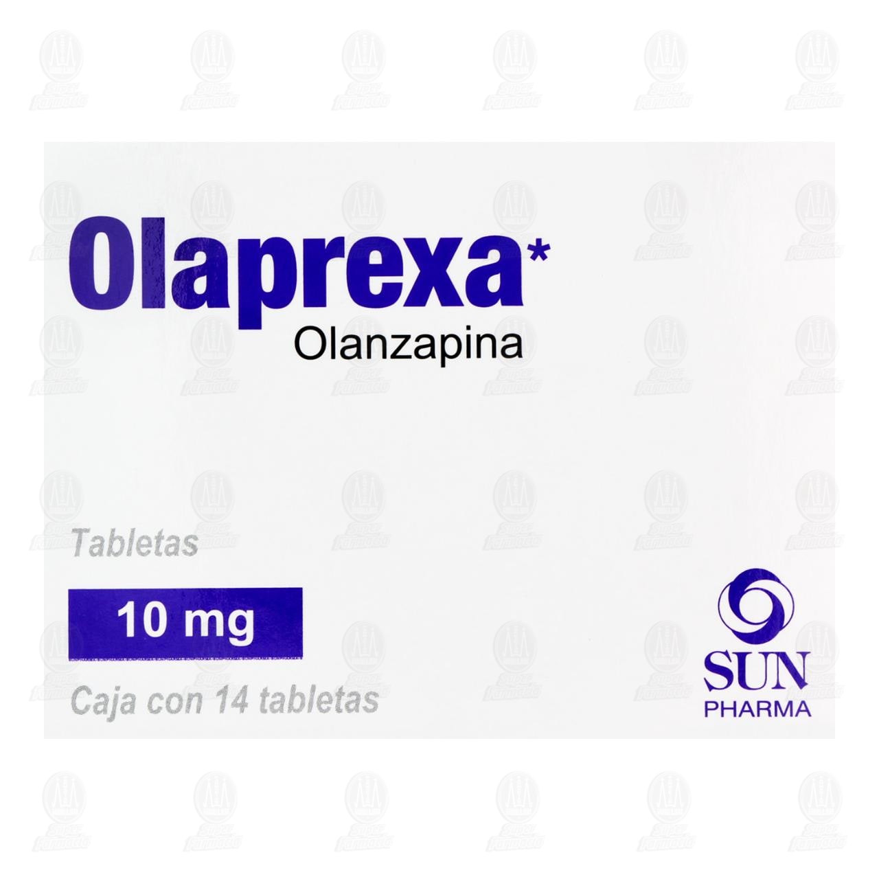 Olaprexa 10 mg, 14 Tabletas. image number 1