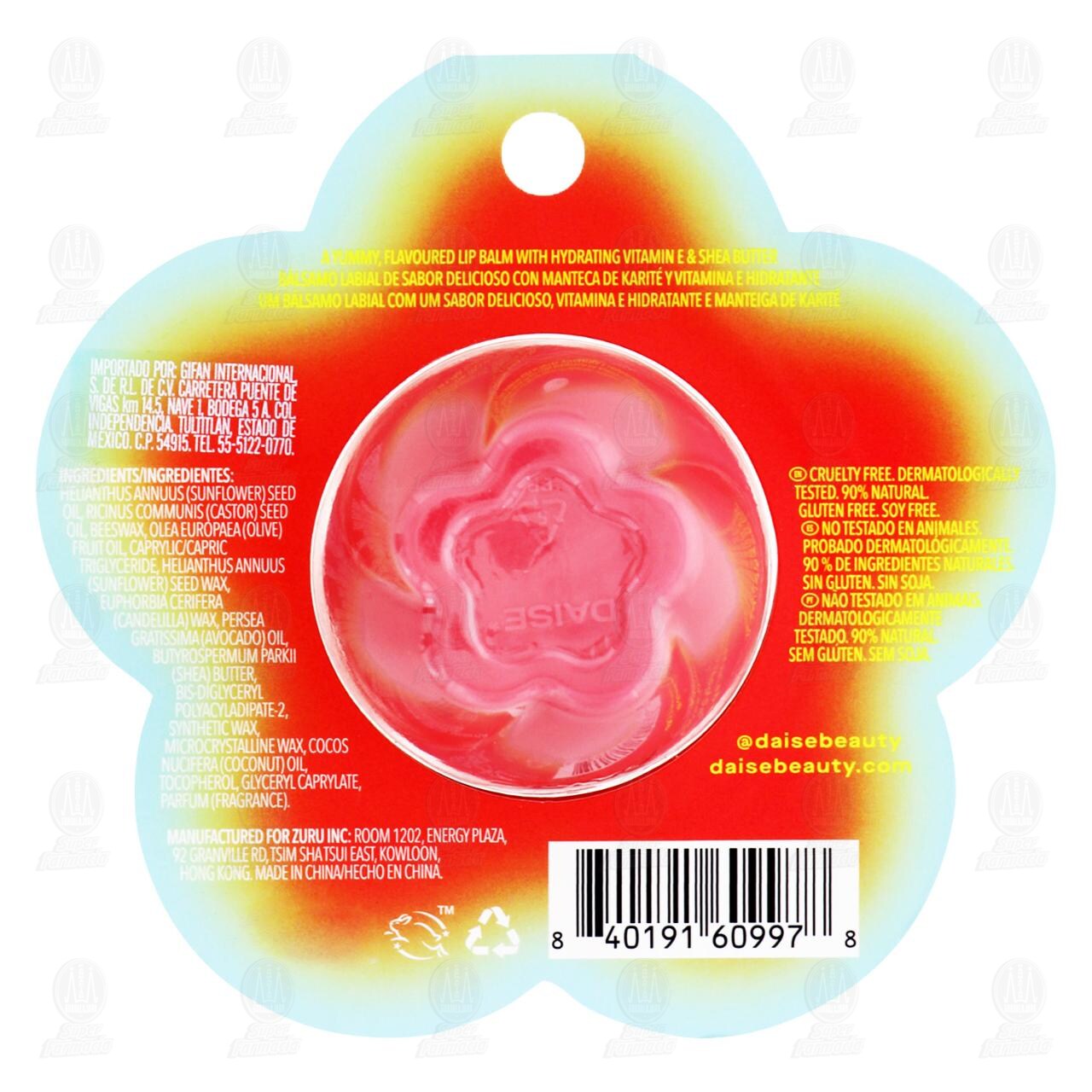 B&aacute;lsamo Labial Daise Beso de Fresa, 7 gr. image number 1