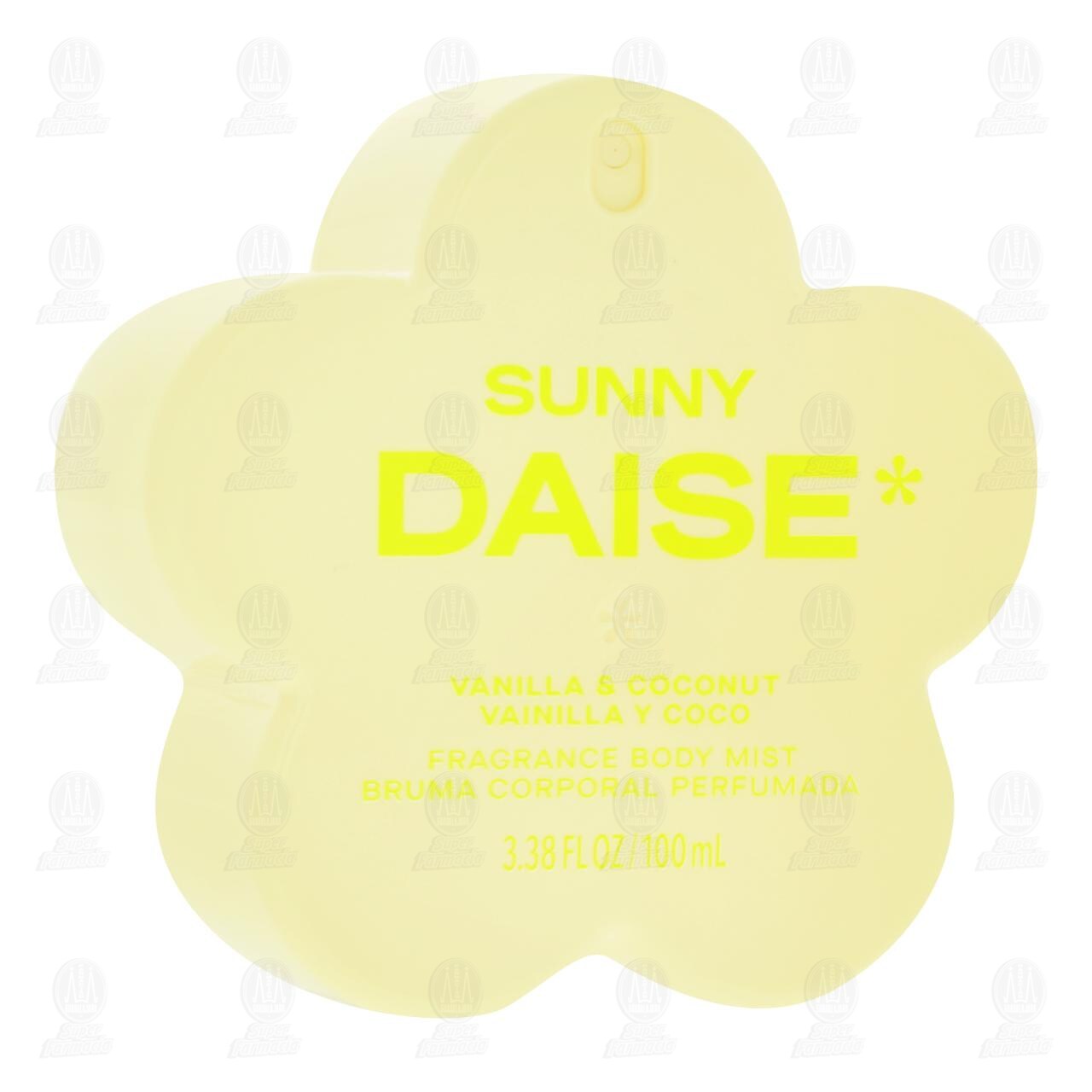Bruma Corporal Perfumada Sunny Daise Vainilla y Coco, 100 ml.
