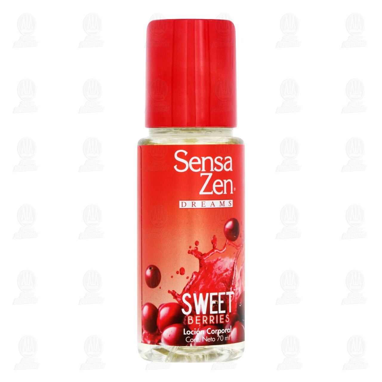 Loci&oacute;n Corporal Sensa Zen Dreams Sweet Berries, 70 ml. image number 0