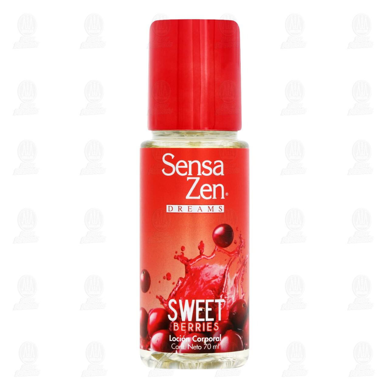 Loci&oacute;n Corporal Sensa Zen Dreams Sweet Berries, 70 ml. image number 1