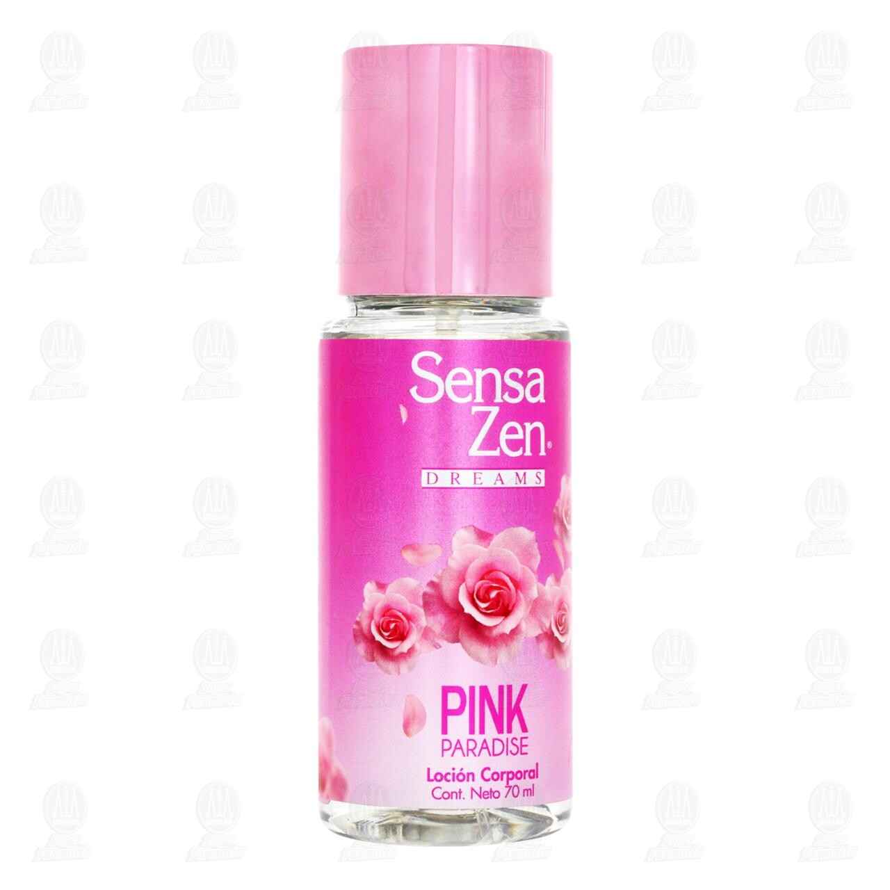 Loci&oacute;n Corporal Sensa Zen Dreams Pink Paradise, 70 ml. image number 0