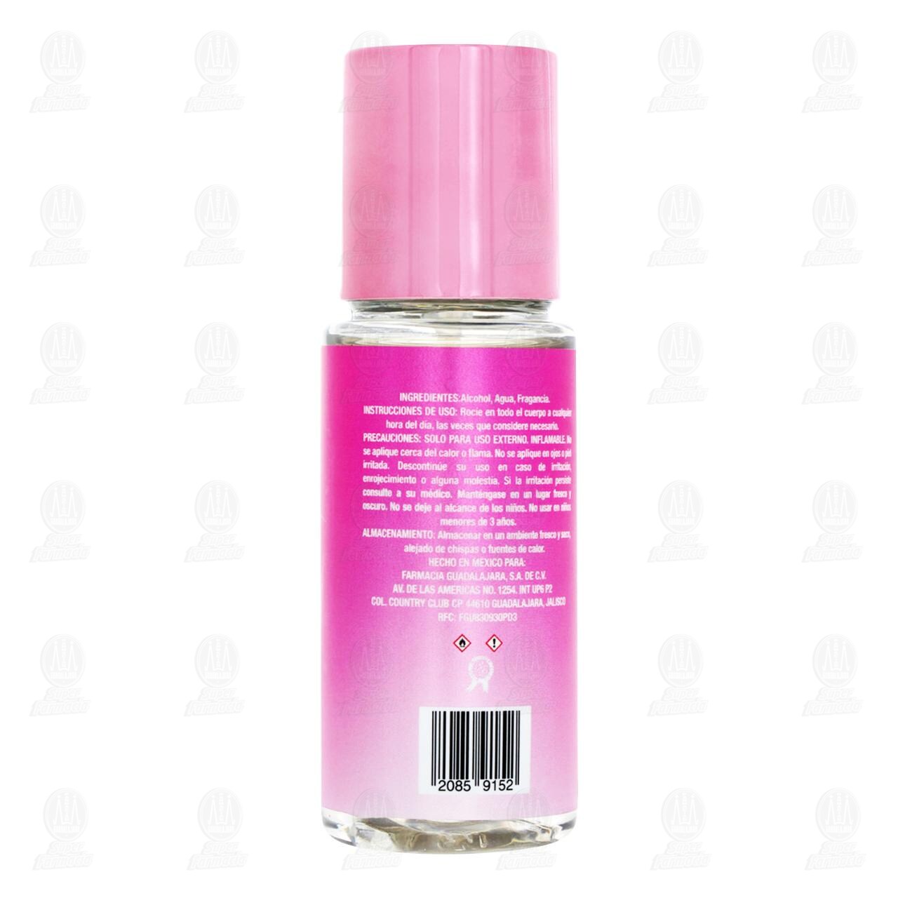 Loci&oacute;n Corporal Sensa Zen Dreams Pink Paradise, 70 ml. image number 2