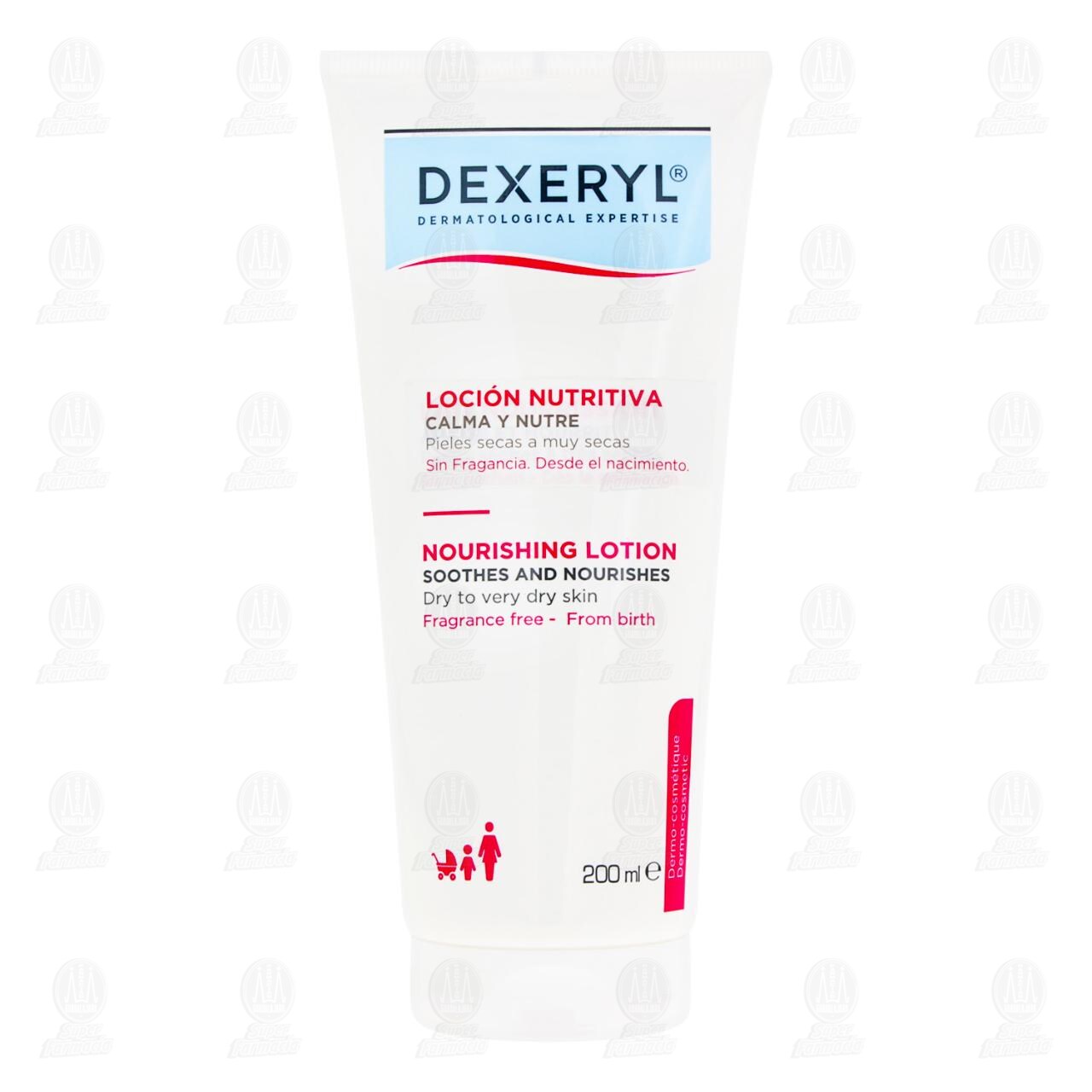 Dexeryl Loci&oacute;n Nutritiva, 200 ml. image number 0