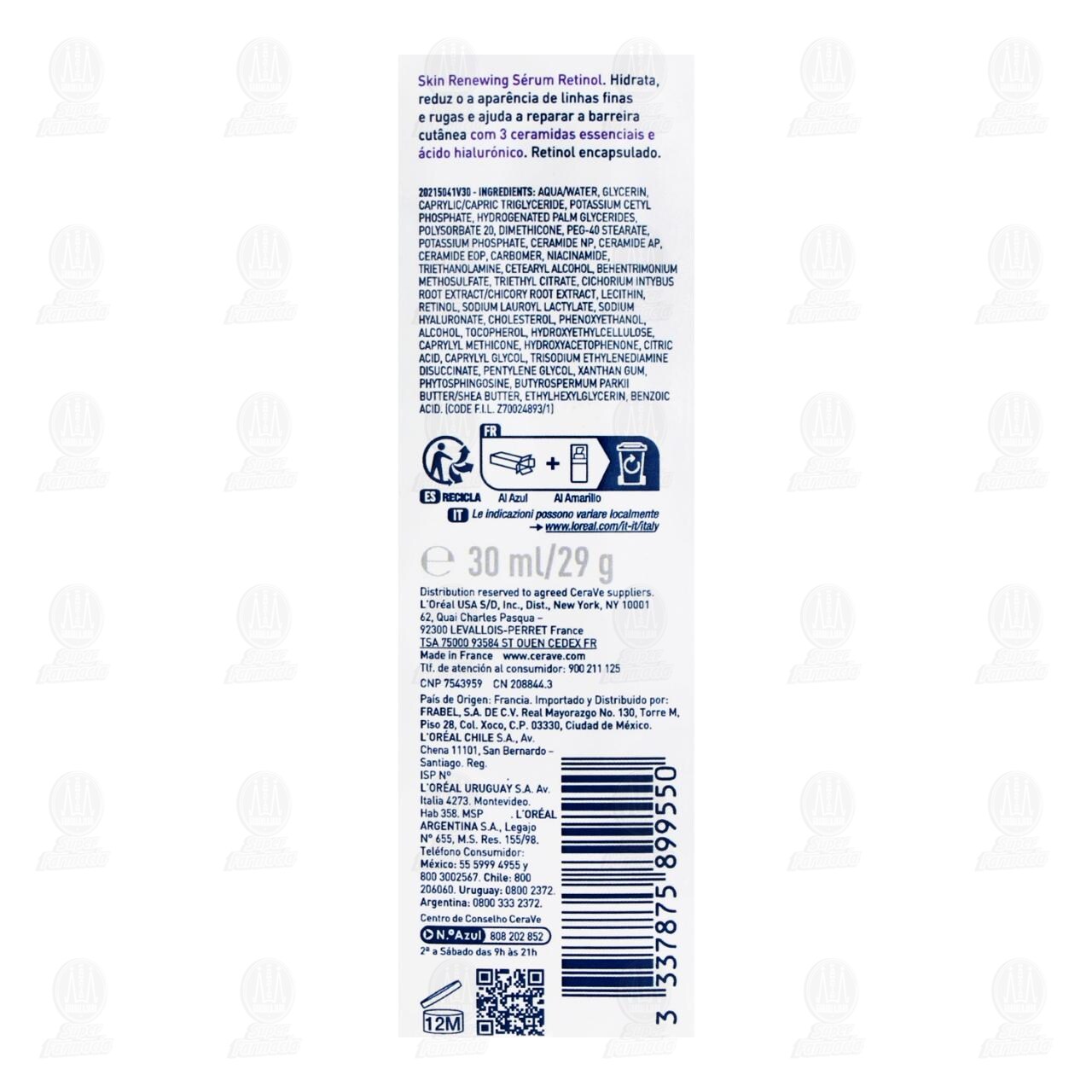 CeraVe Serum Retinol Skin Renewing, 30 ml. image number 4