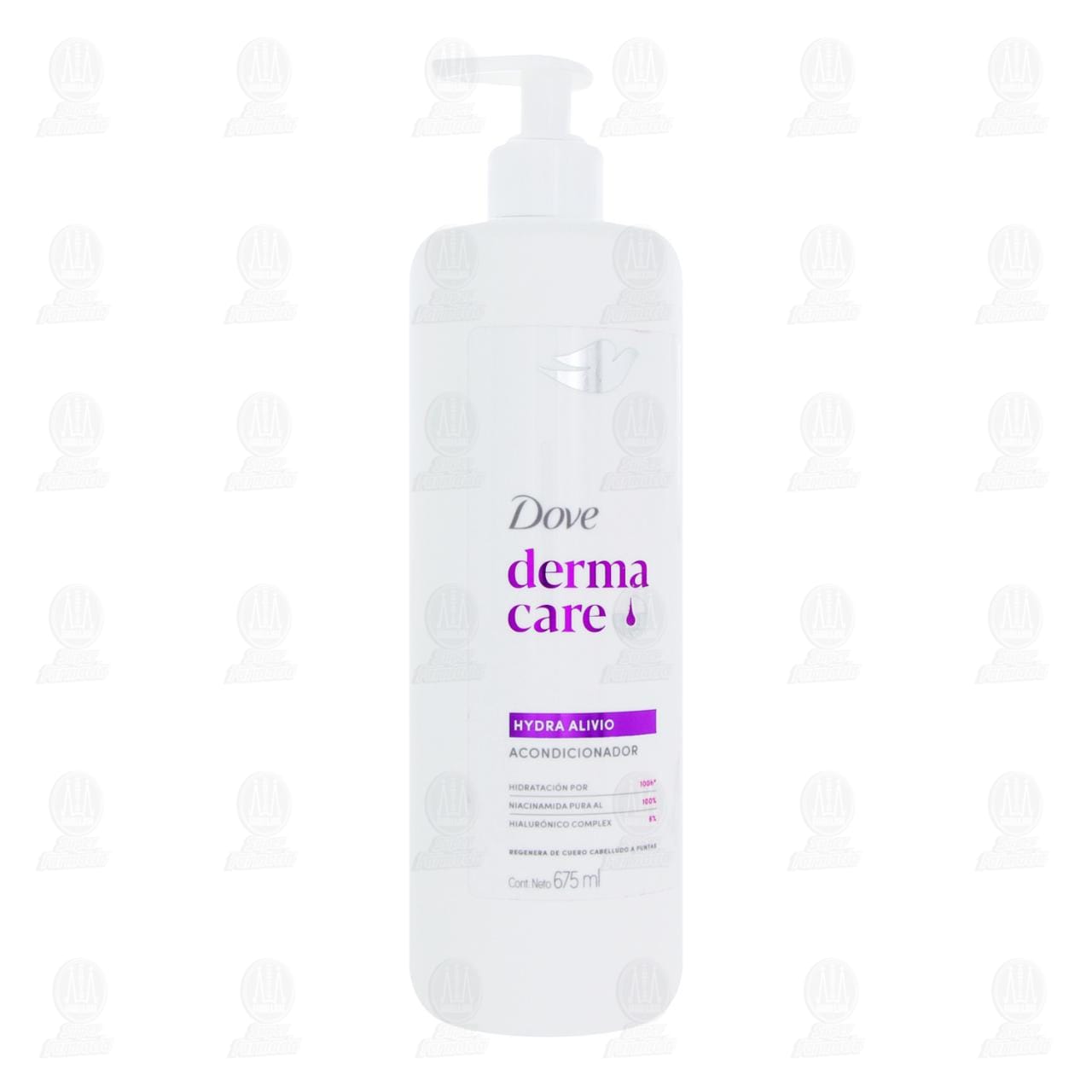 Acondicionador Dove Derma Care Hydra Alivio, 675 ml. image number 0