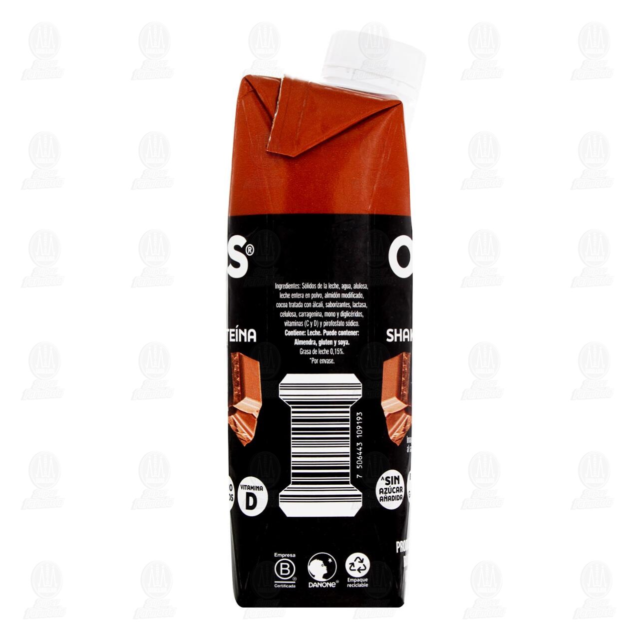 Bebida L&aacute;ctea Oikos Pro Shake con Prote&iacute;na Sabor Chocolate Sin Az&uacute;car, 300 ml. image number 4