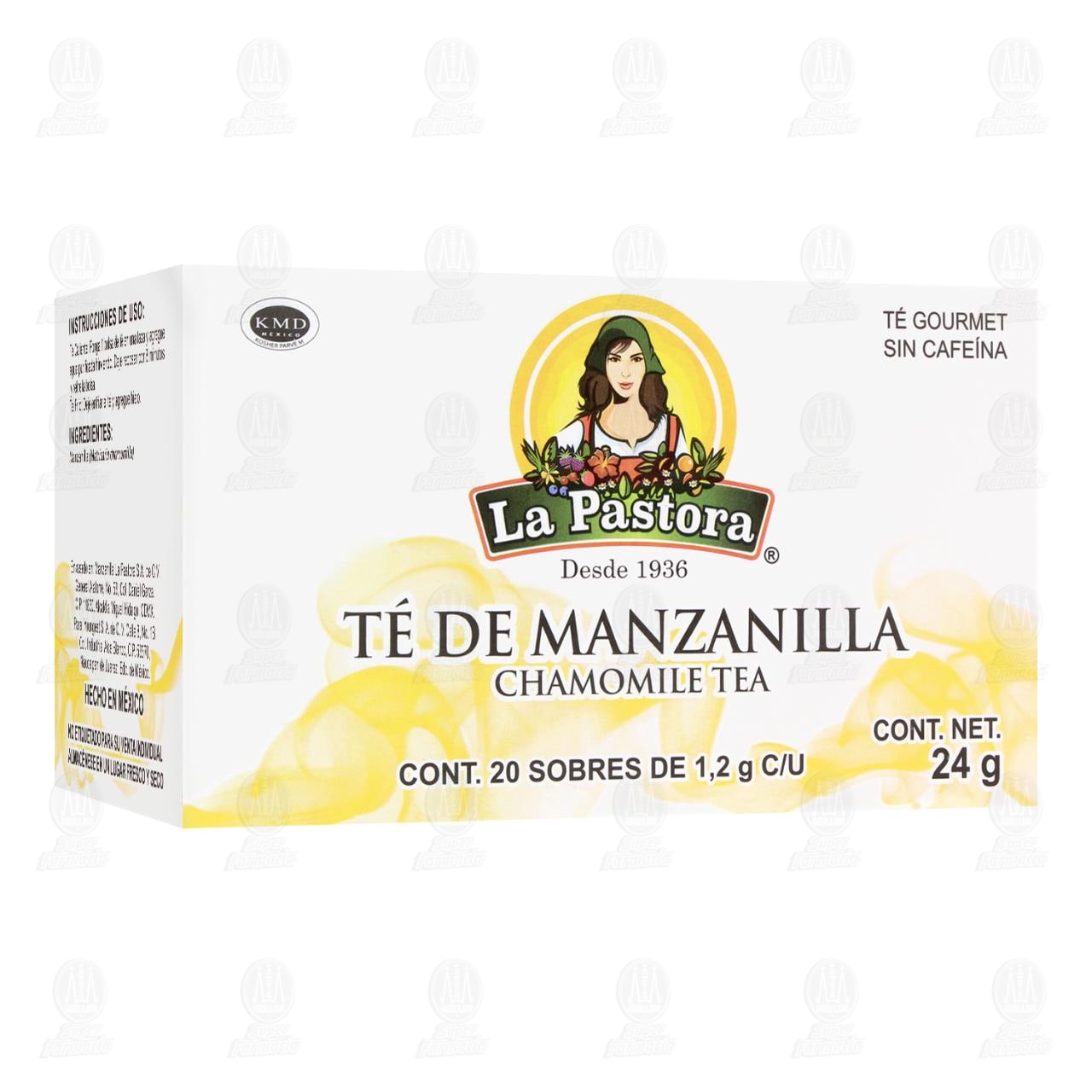 T&eacute; de Manzanilla La Pastora, 24 gr. image number 0