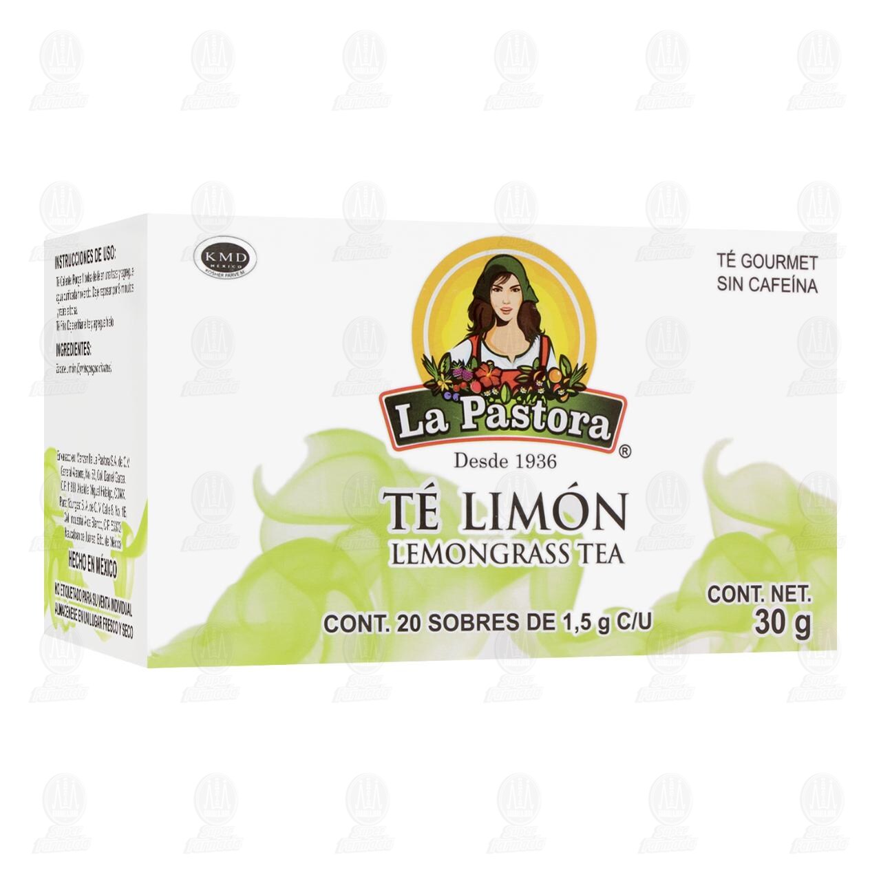 T&eacute; de Lim&oacute;n La Pastora, 30 gr. image number 0