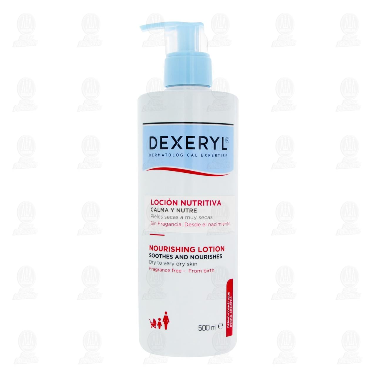 Dexeryl Loci&oacute;n Nutritiva Piel Seca a Muy Seca, 500 ml. image number 1