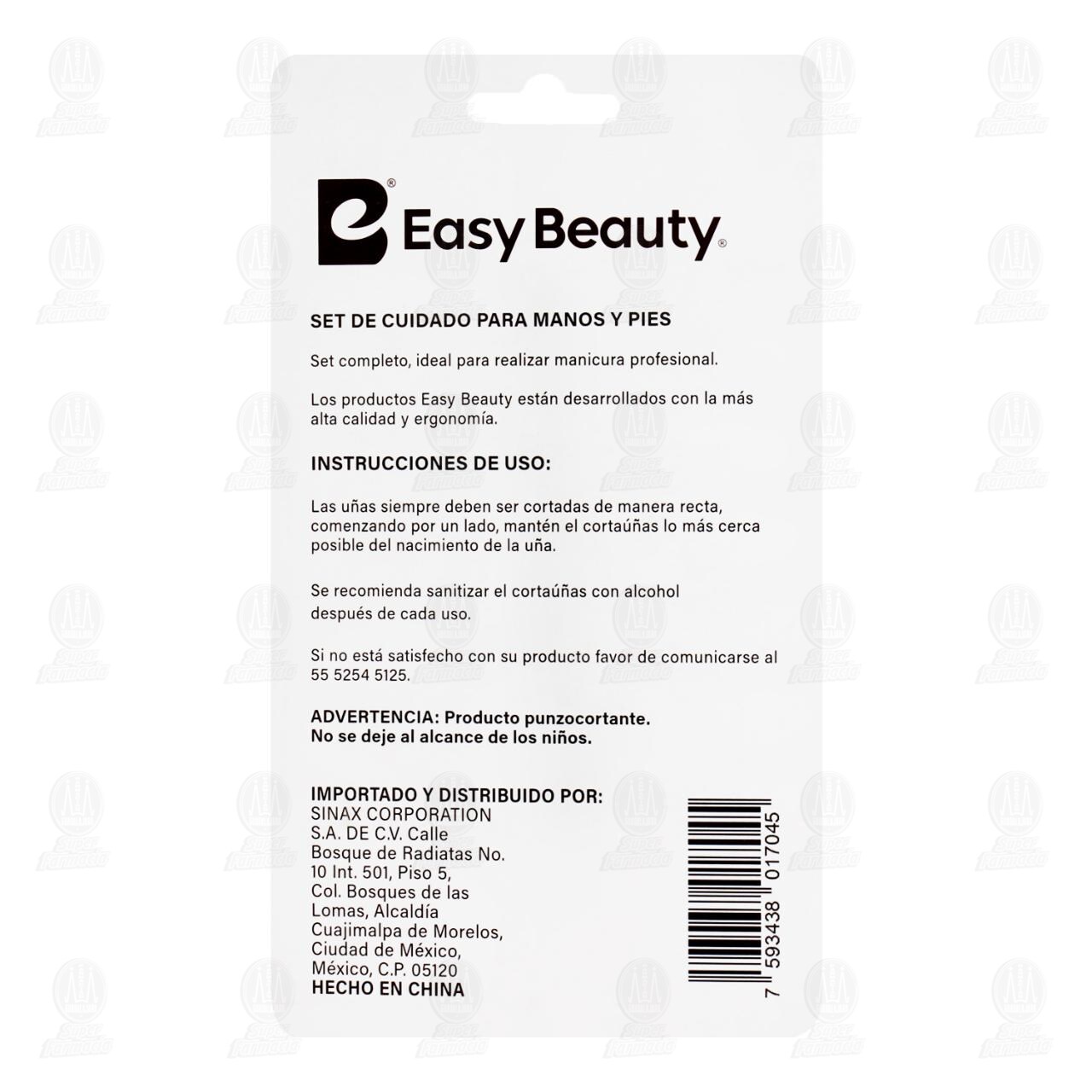 Set de Manicure Easy Beauty Manos y Pies, 5 pzas. image number 1
