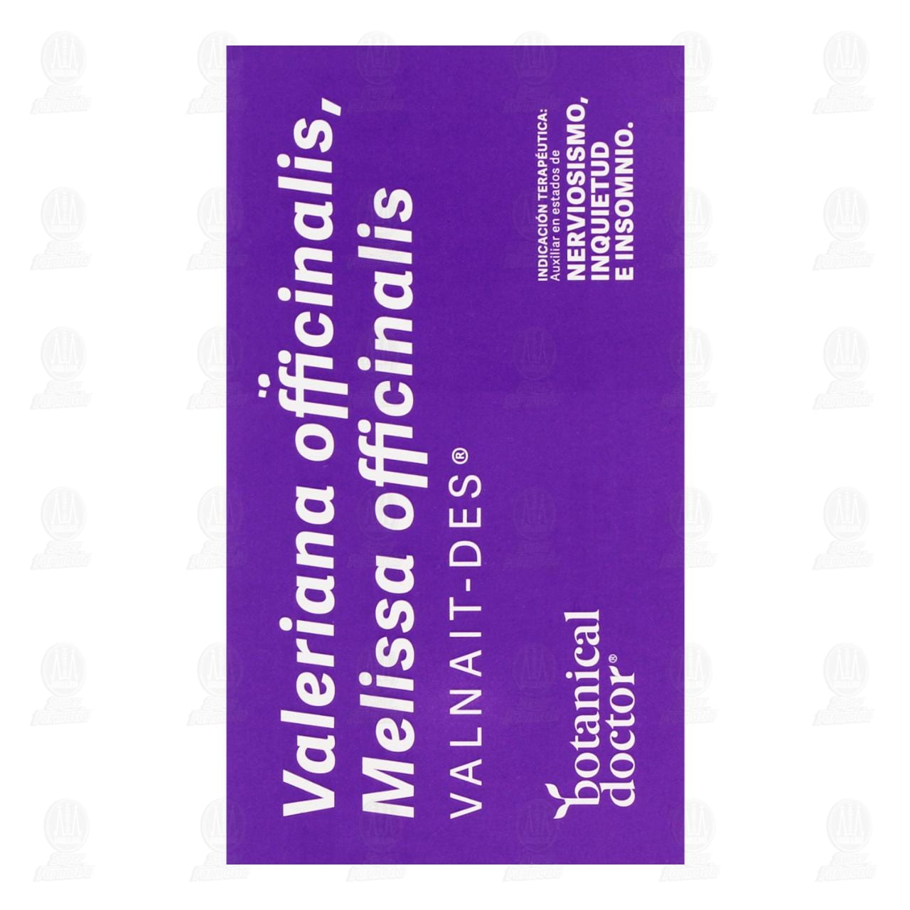 Medicamento Herbolario Botanical Doctor 160mg/80mg, 40 Tabletas. image number 4