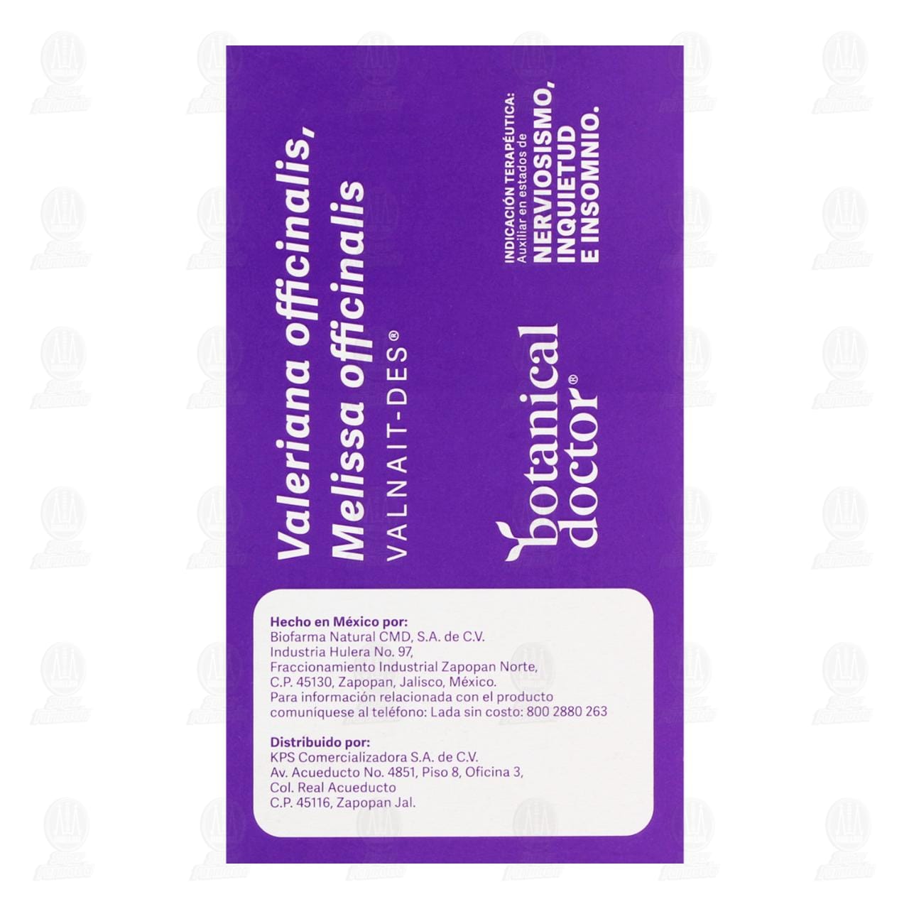 Medicamento Herbolario Botanical Doctor 160mg/80mg, 40 Tabletas. image number 3