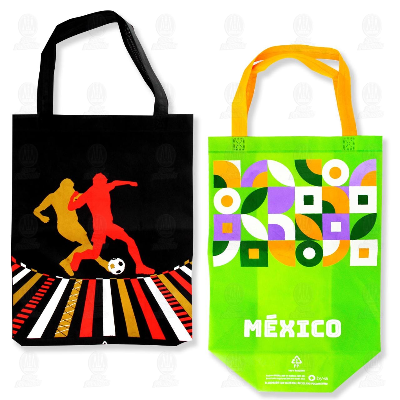 Bolsa Reutilizable Mundial Mediana Varios Modelos, 1 pz. image number 2