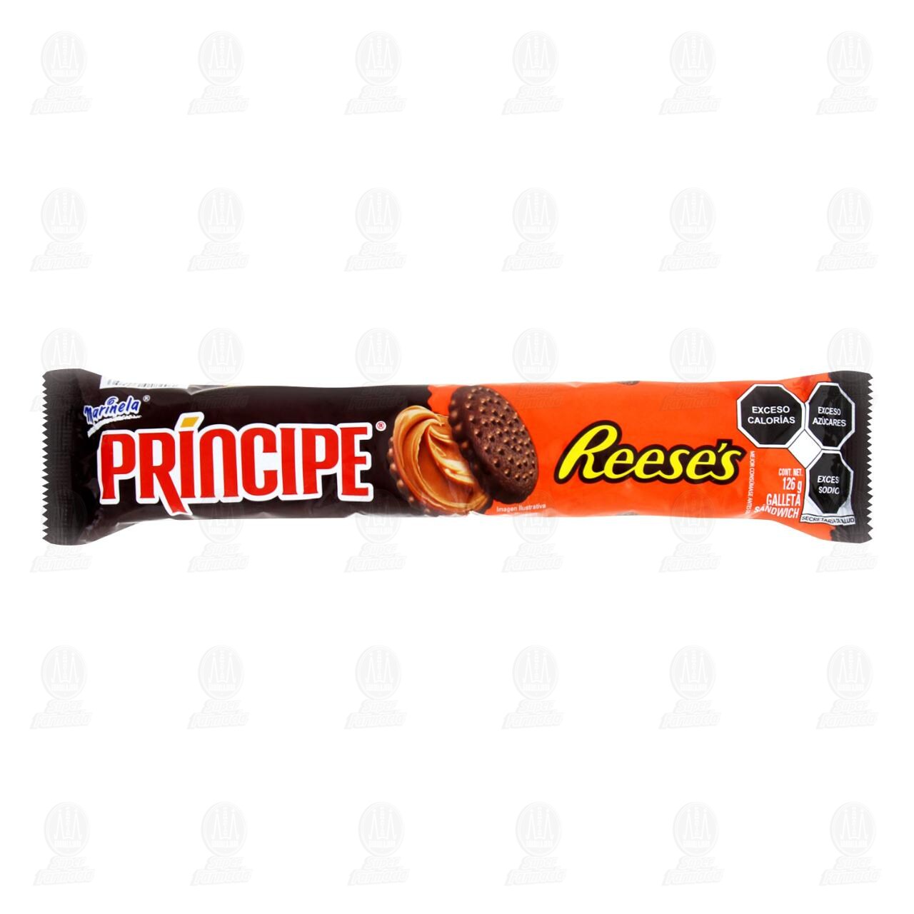 Galletas Pr&iacute;ncipe Marinela Reese's, 126 gr.