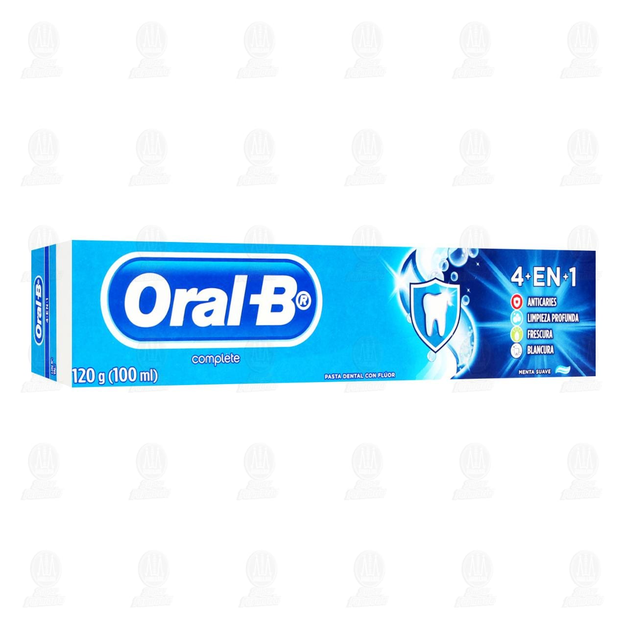 Pasta Dental Oral-B Complete 4 en 1 Menta Suave, 100 ml.
