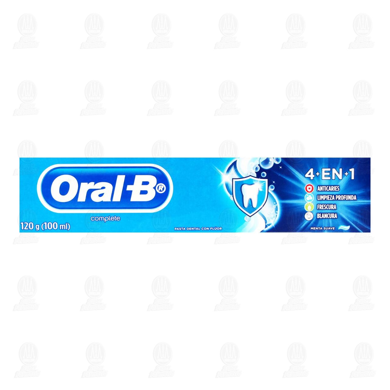 Pasta Dental Oral-B Complete 4 en 1 Menta Suave, 100 ml. image number 1