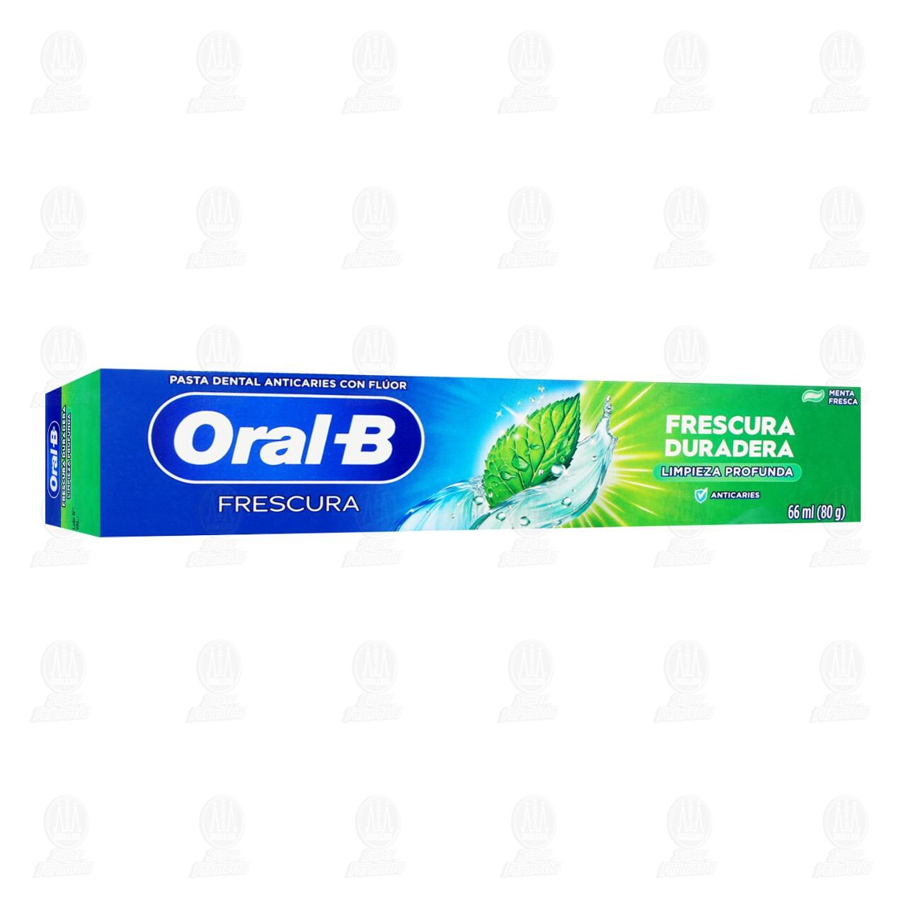Pasta Dental Oral-B Frescura Duradera Limpieza Profunda, 66 ml.