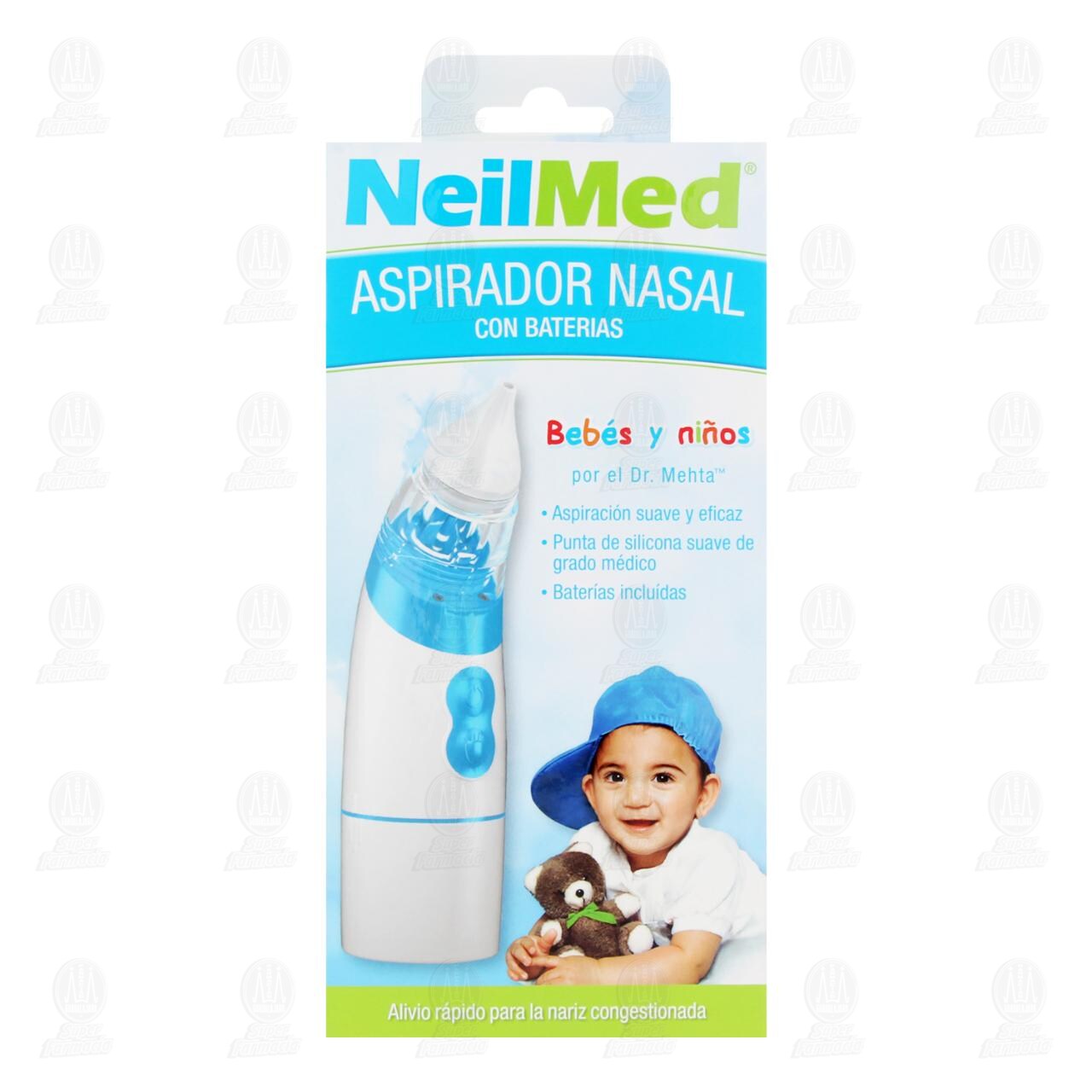 Aspirador Nasal NeilMed para Beb&eacute;s y Ni&ntilde;os, 1 pz. image number 1