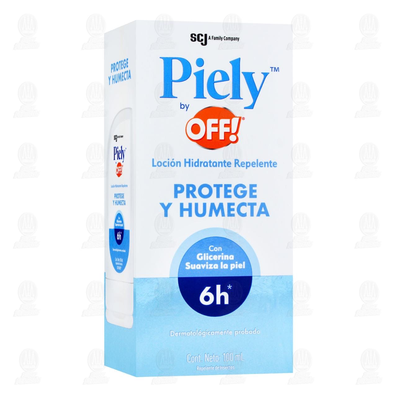Repelente de Insectos Piely by OFF! Loci&oacute;n Hidratante Protege y Humecta, 100 ml.
