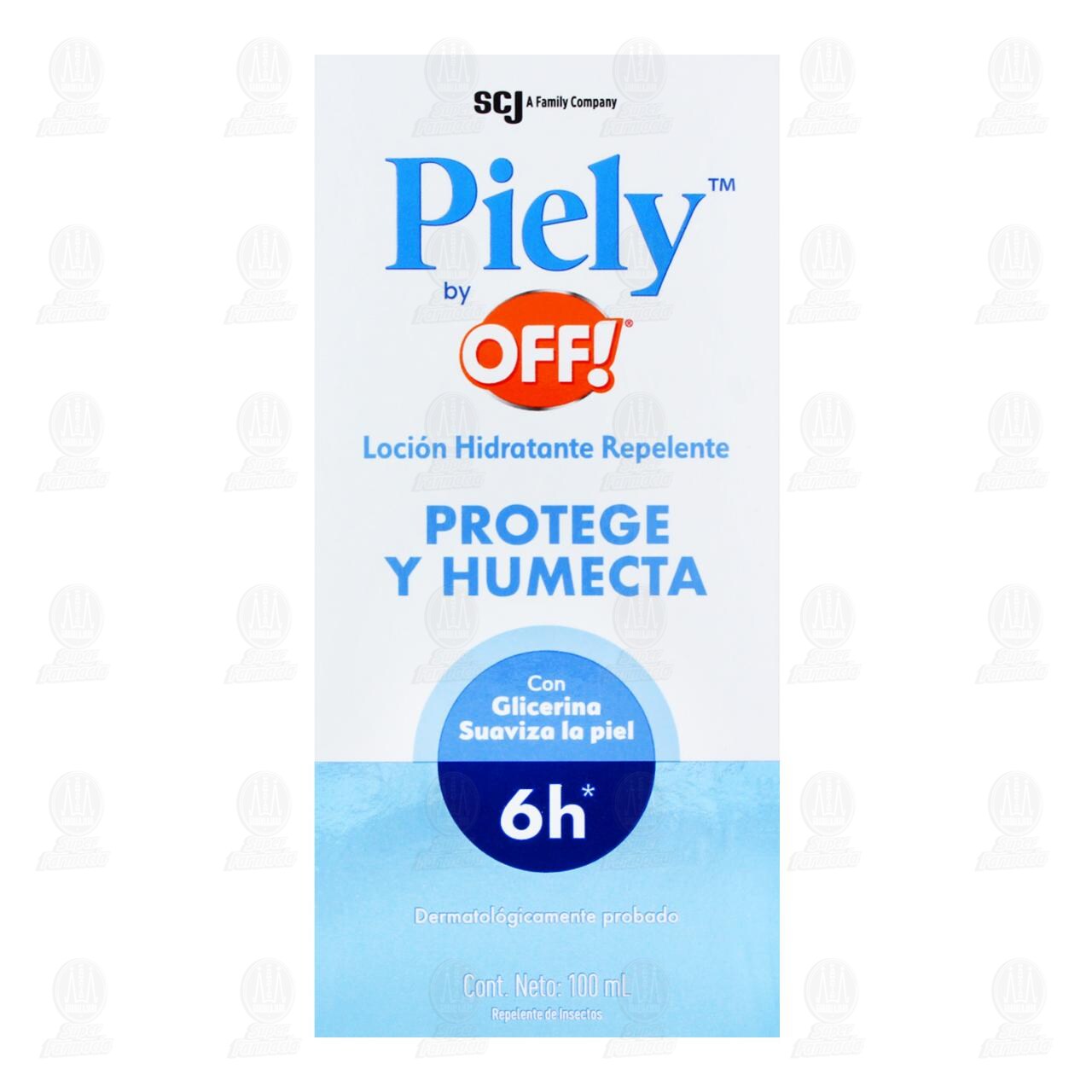 Repelente de Insectos Piely by OFF! Loci&oacute;n Hidratante Protege y Humecta, 100 ml. image number 1